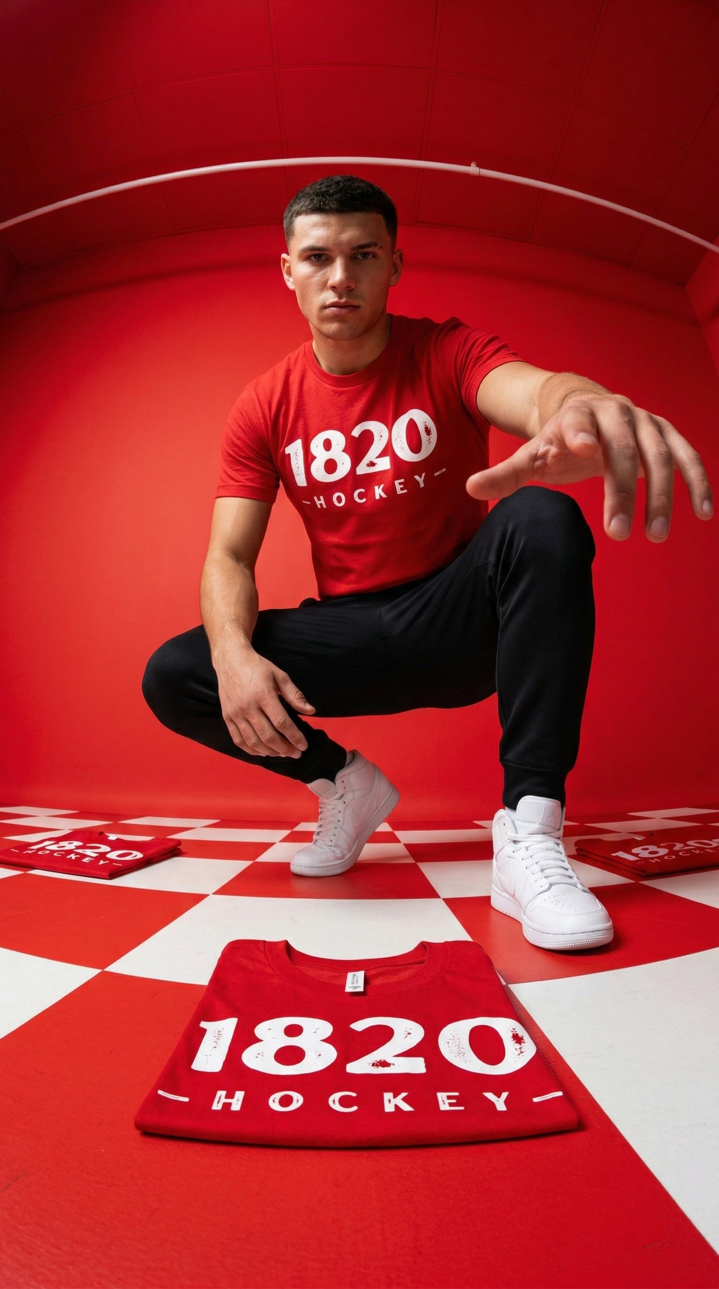 1820 Hockey T Shirt